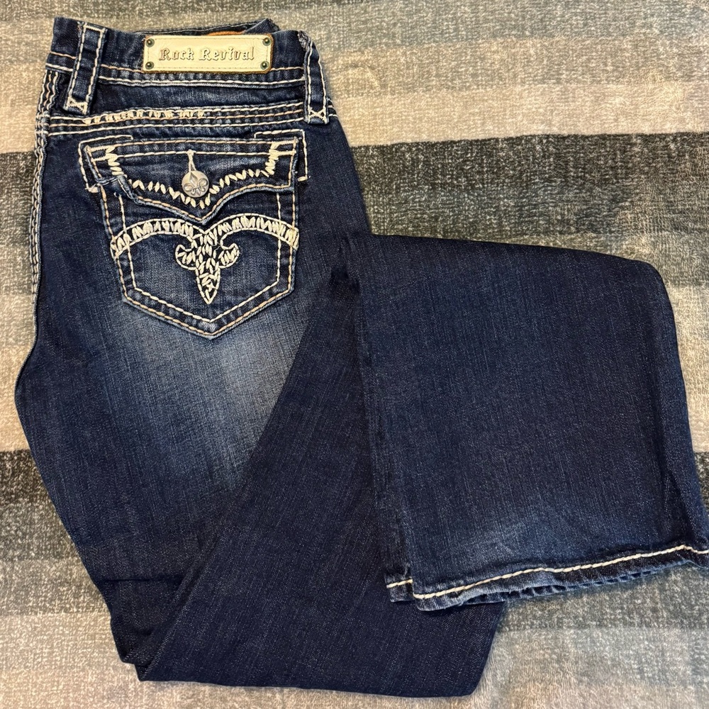 Like New Rock Revival Jeans 30